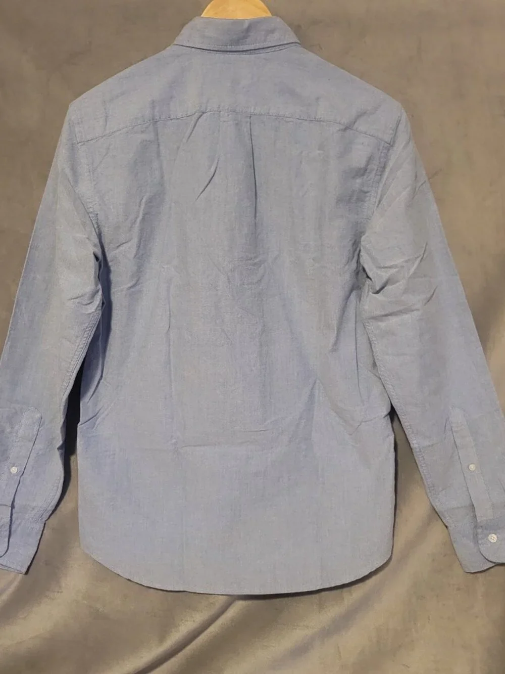 J. Crew Men's Long Sleeve Button Down Shirt Slim Flex Oxford Size Small Blue NWT